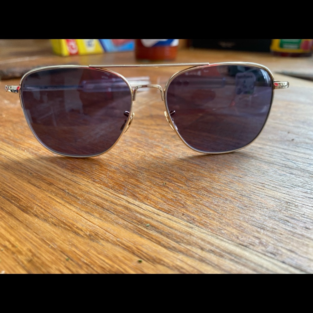 American Optical Aviators 5 1/2 Sunglasses 12k